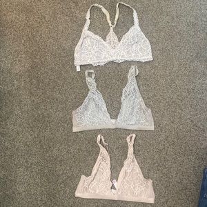 3 Xhilaration bralettes